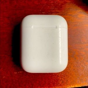Empty airpods case